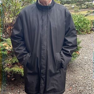 Structure raincoat w/ fleece lining XL